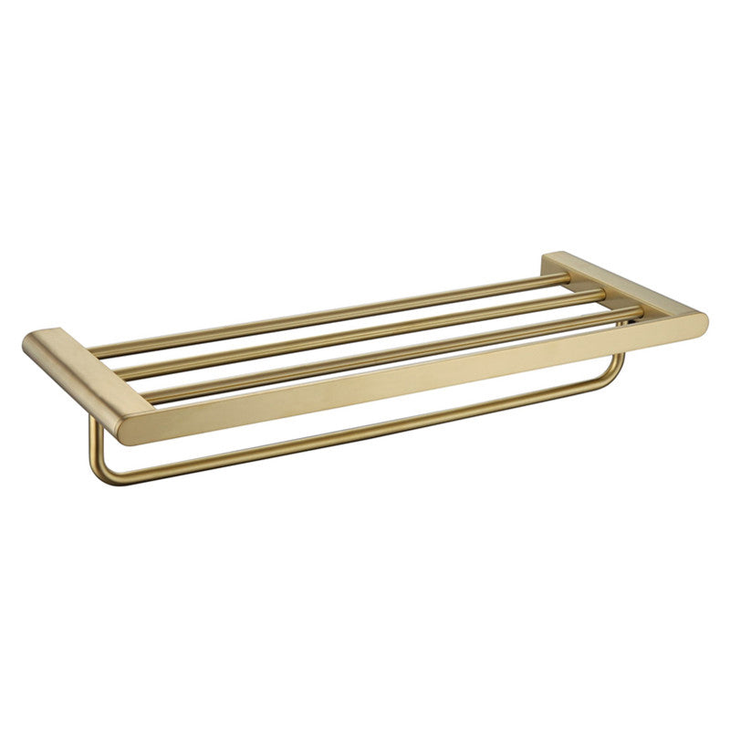 BowLift | Modern Bathroom Hardware Set Gold Towel Bar Bath Hardware Set