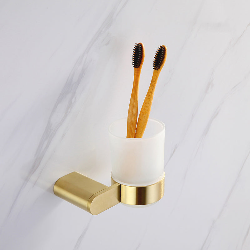 BowLift | Modern Bathroom Hardware Set Gold Towel Bar Bath Hardware Set