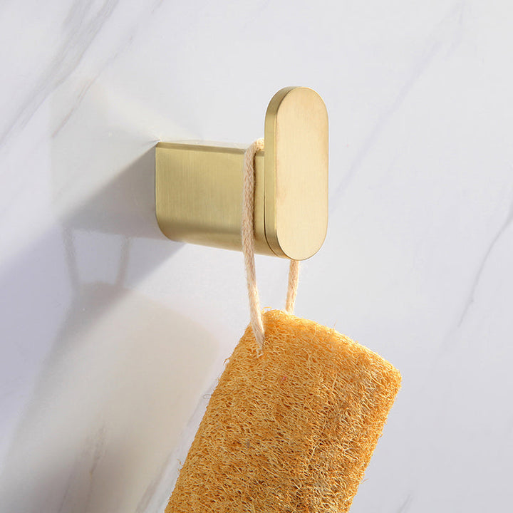 BowLift | Modern Bathroom Hardware Set Gold Towel Bar Bath Hardware Set