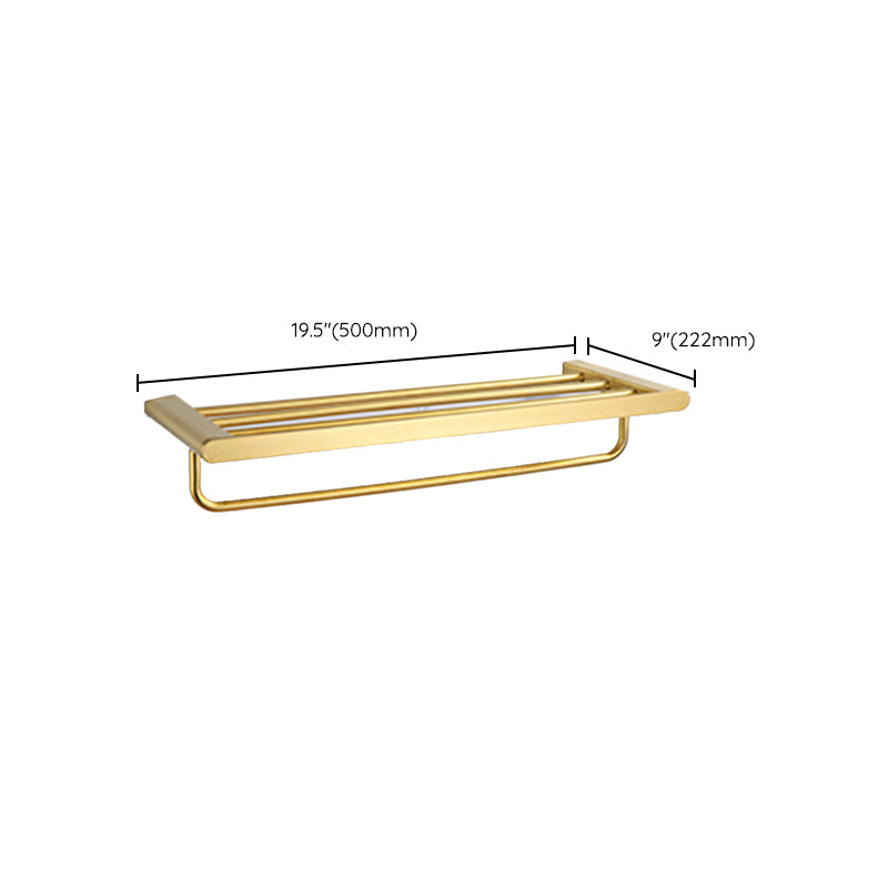 BowLift | Modern Bathroom Hardware Set Gold Towel Bar Bath Hardware Set