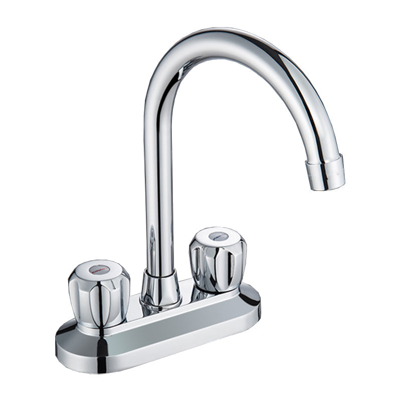 BowLift | 2-Handle Modern Vessel Sink Faucet Three-Way Bathroom Faucet