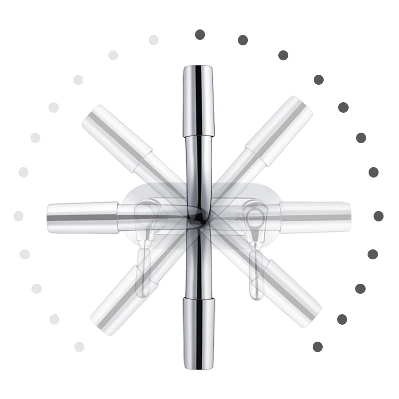 BowLift | 2-Handle Modern Vessel Sink Faucet Three-Way Bathroom Faucet