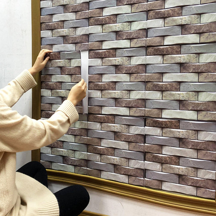 BowLift | Modern PVC Field Tile/Single Tile Rectangular Peel and Stick Back Wall Tile