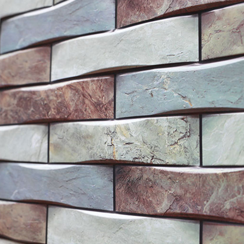 BowLift | Modern PVC Field Tile/Single Tile Rectangular Peel and Stick Back Wall Tile