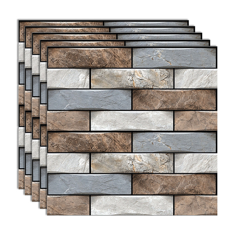 BowLift | Modern PVC Field Tile/Single Tile Rectangular Peel and Stick Back Wall Tile