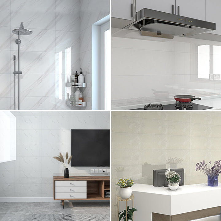 BowLift | PVC rectangular wallpaper Modern removable and stick-on backsplash tile