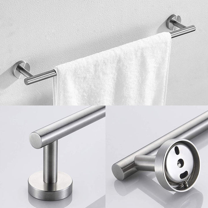 BowLift | Traditional Bathroom Hardware Accessory Set Towel Ring/Bathrobe Hook/Towel Bar