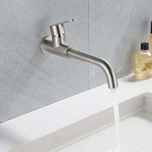 BowLift | Modern Style Wall Mounted Single Lever Faucet for the Bathroom