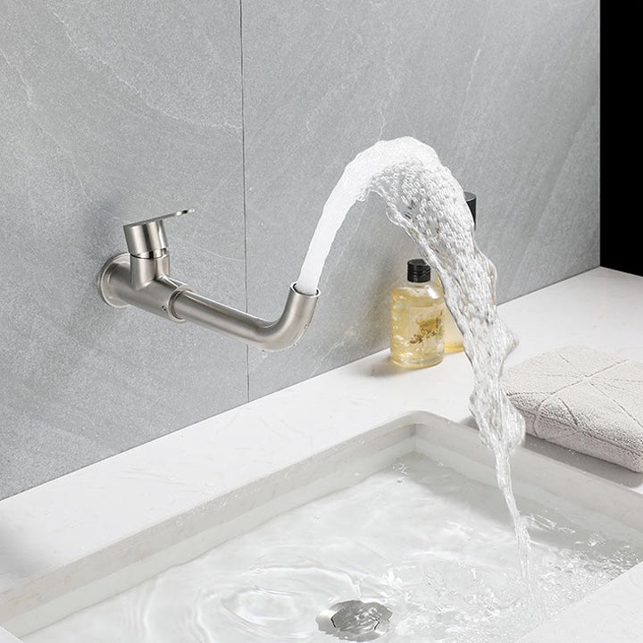 BowLift | Modern Style Wall Mounted Single Lever Faucet for the Bathroom