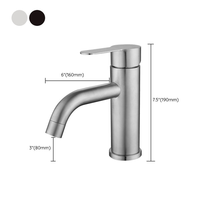BowLift | Modern Sink Faucet Single Handle Copper Sink Faucet for the Bathroom