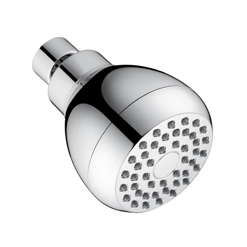 BowLift | Silver Round Shower Head Standard Spray Pattern Wall Mounted Shower Head