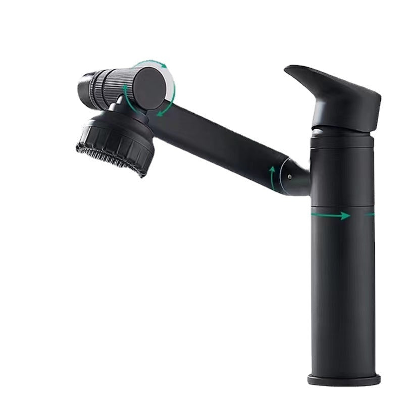 BowLift | Glam Style Faucet Single Handle Basin Mixer with Waterfall Spout