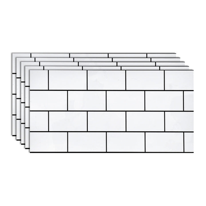 BowLift | Contemporary Wallpaper Single Panel Bathroom Wallpaper with Rectangular Shape