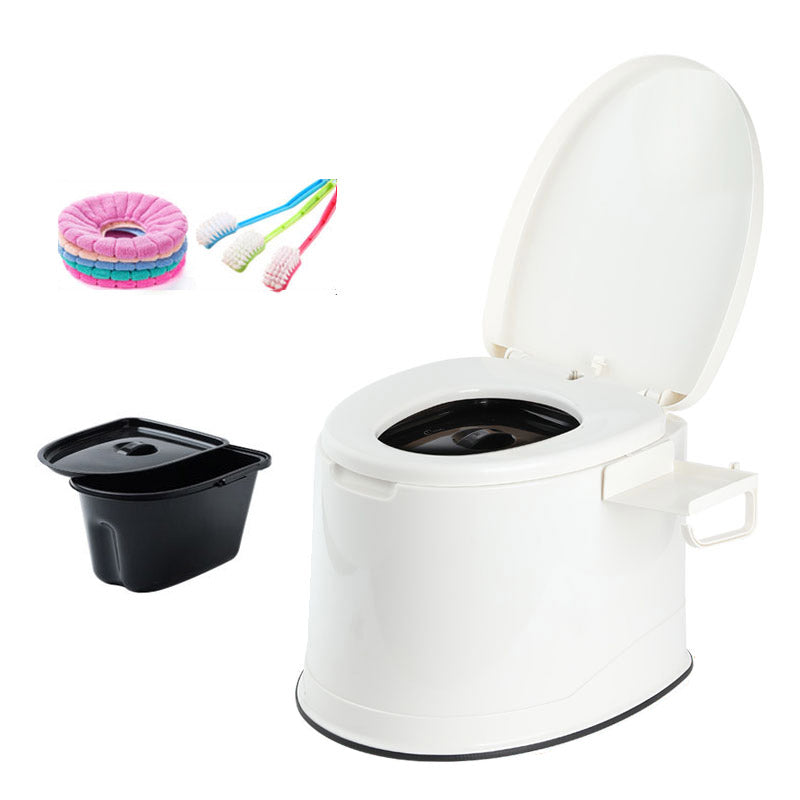 BowLift | Floor-mounted All-in-One Toilet Contemporary Plastic Flush Toilet