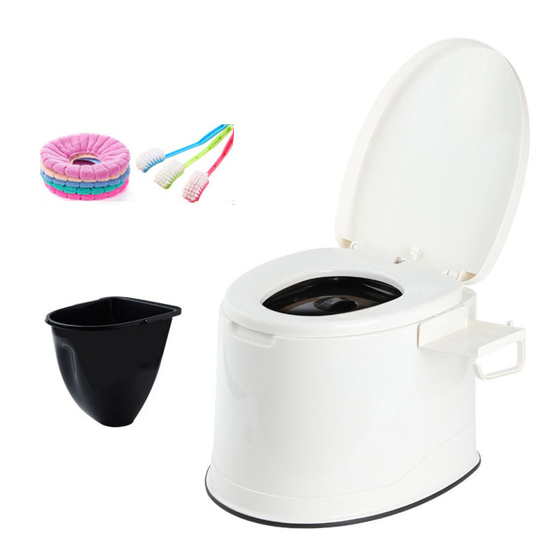 BowLift | Floor-mounted All-in-One Toilet Contemporary Plastic Flush Toilet