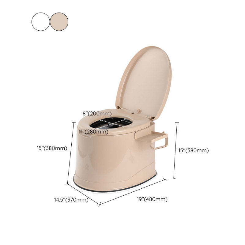 BowLift | Floor-mounted All-in-One Toilet Contemporary Plastic Flush Toilet