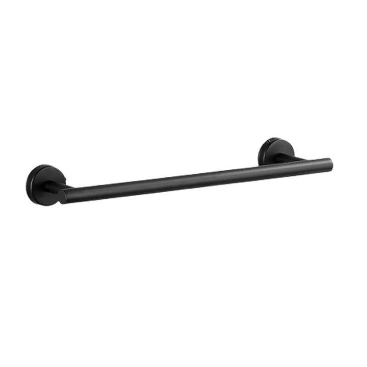 BowLift | Modern Bathroom Hardware Set in Stainless Steel Brushed Chrome Towel Bar/Ring & Bathrobe Hook