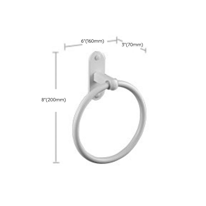 BowLift | Aluminium Bathroom Accessories Set Modern White Bathroom Accessories Set