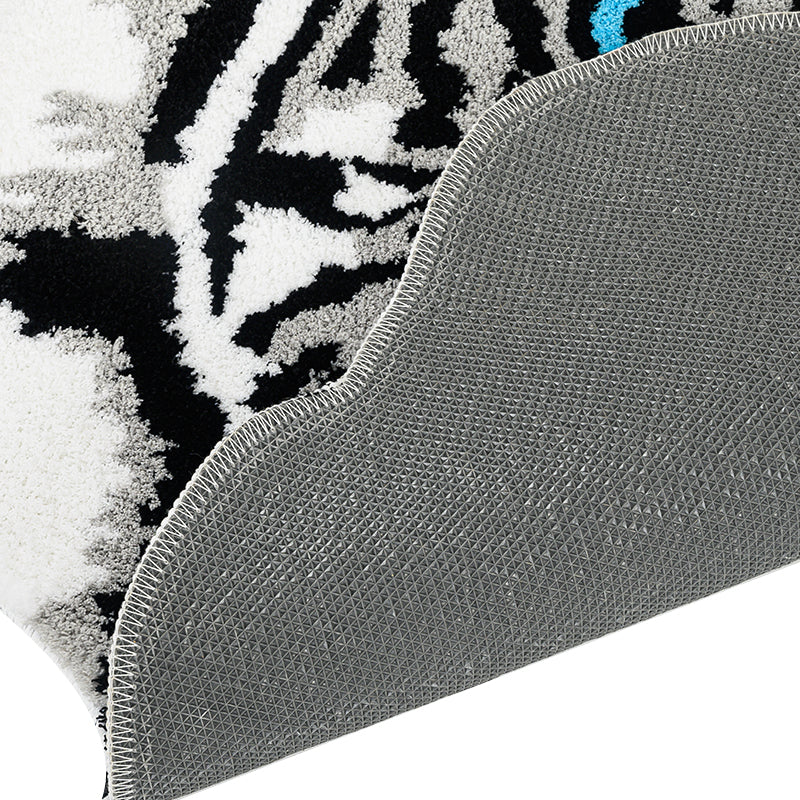 BowLift | Tiger Head Tufted Rug for Living Room and Kids Bedroom