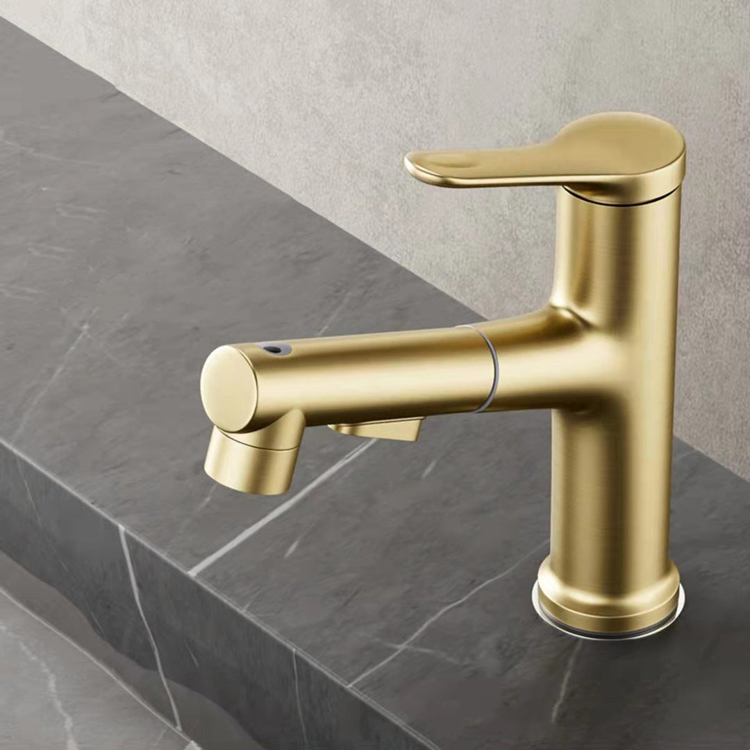 BowLift | Modern Sink Faucet Solid Color Copper Sink Faucet for Bathroom