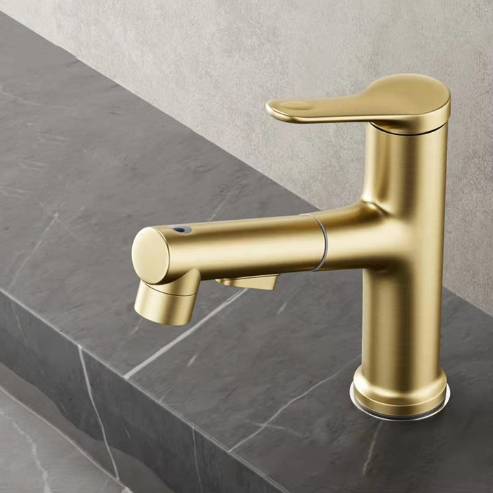 BowLift | Modern Sink Faucet Solid Color Copper Sink Faucet for Bathroom