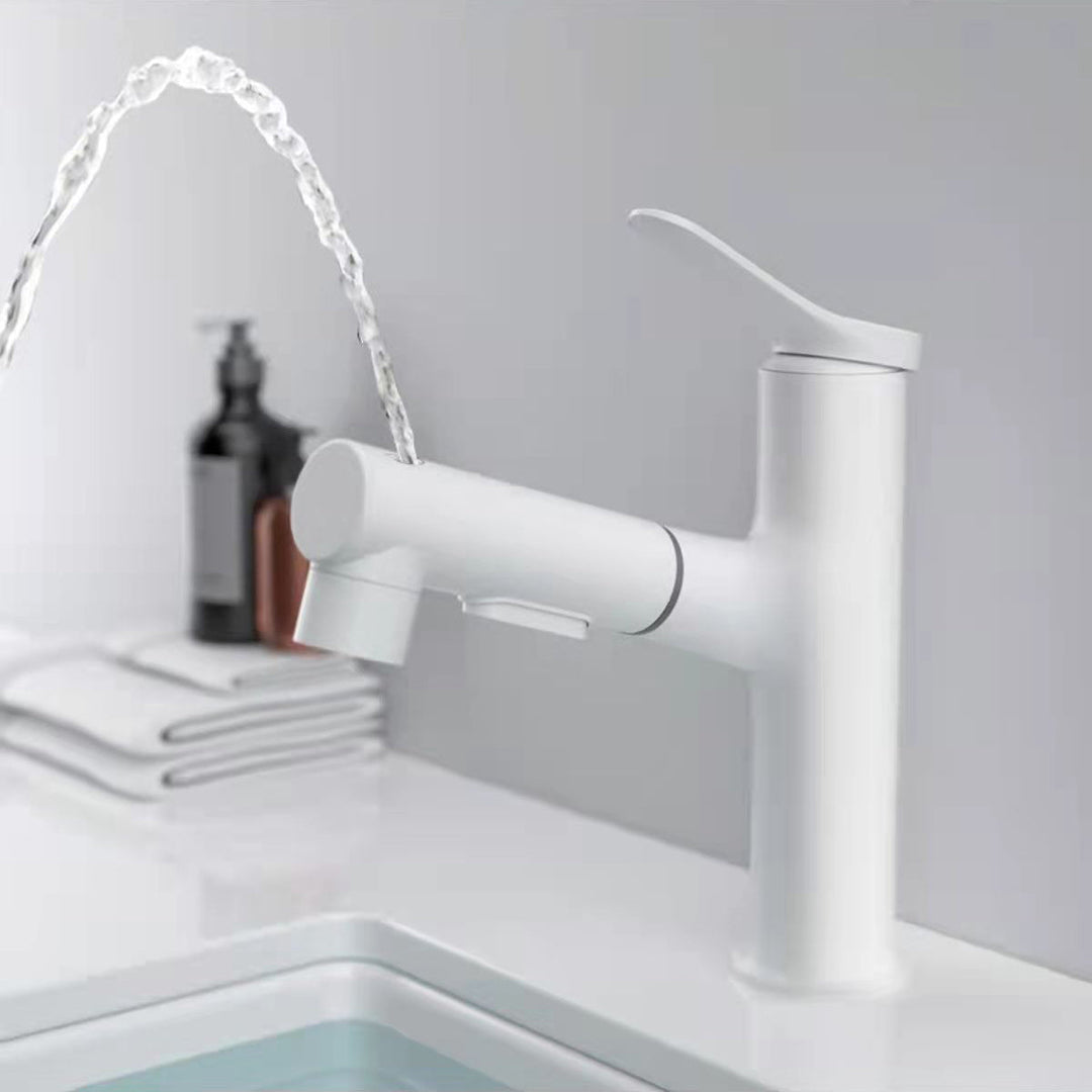 BowLift | Modern Sink Faucet Solid Color Copper Sink Faucet for Bathroom