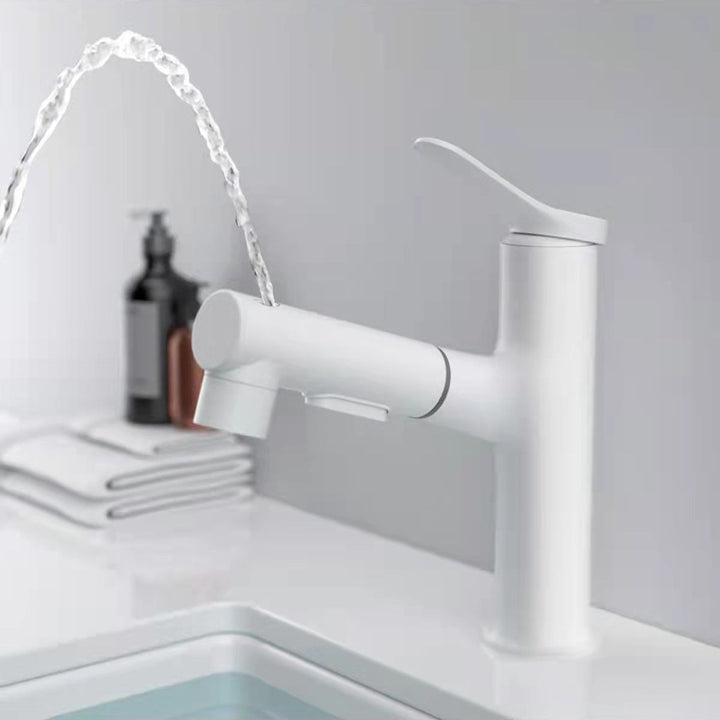 BowLift | Modern Sink Faucet Solid Color Copper Sink Faucet for Bathroom