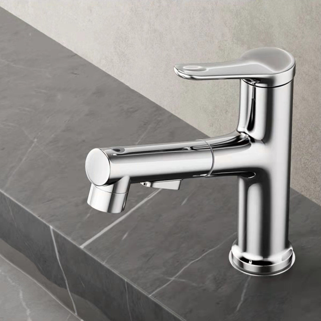 BowLift | Modern Sink Faucet Solid Color Copper Sink Faucet for Bathroom