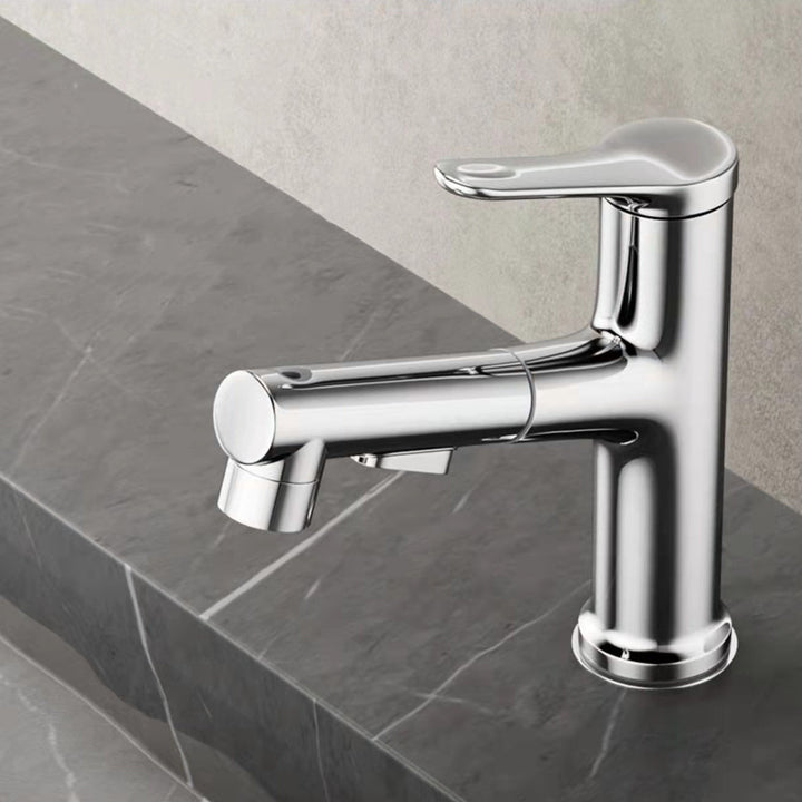 BowLift | Modern Sink Faucet Solid Color Copper Sink Faucet for Bathroom