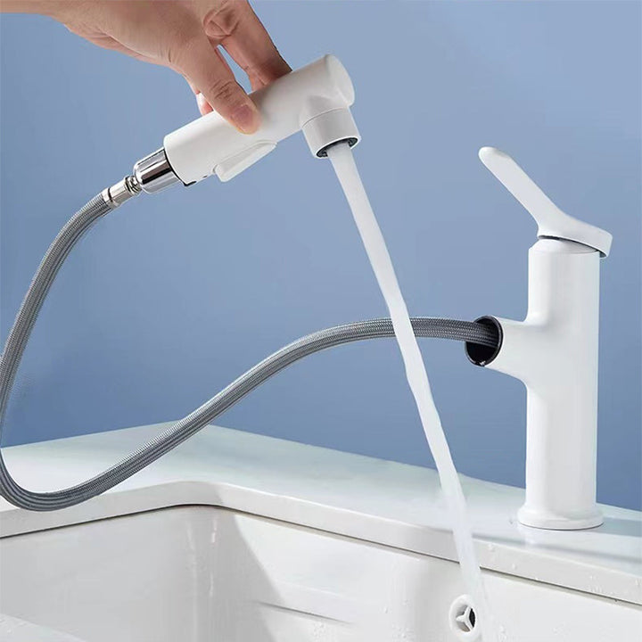 BowLift | Modern Sink Faucet Solid Color Copper Sink Faucet for Bathroom
