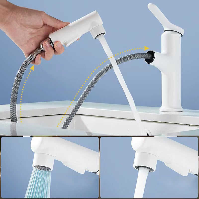 BowLift | Modern Sink Faucet Solid Color Copper Sink Faucet for Bathroom