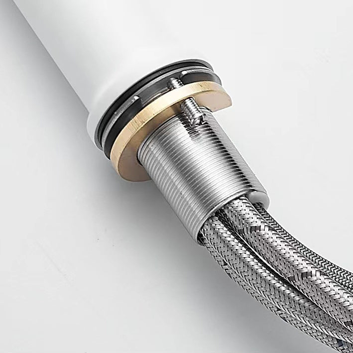BowLift | Modern Sink Faucet Solid Color Copper Sink Faucet for Bathroom