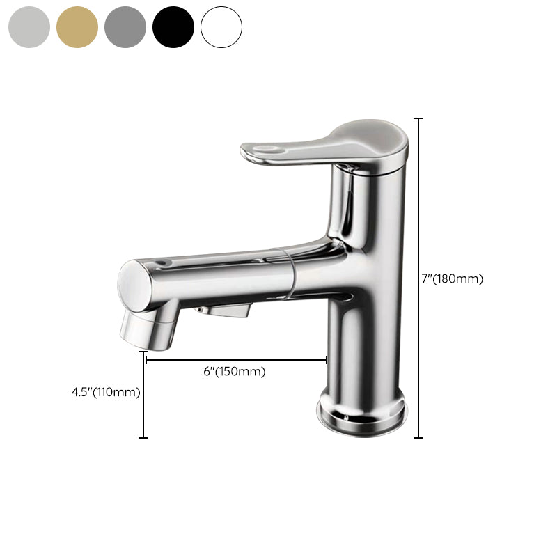 BowLift | Modern Sink Faucet Solid Color Copper Sink Faucet for Bathroom