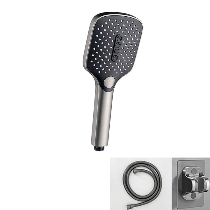 BowLift | Modern Bathroom Standard Showerhead Rainfall Square Ceiling Mounted Showerhead