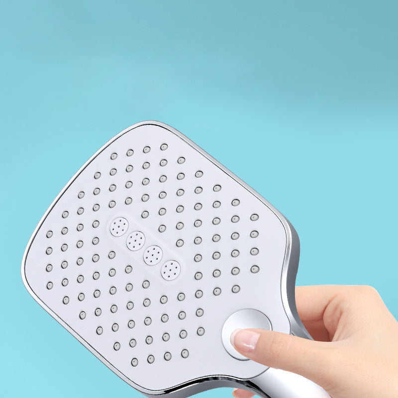 BowLift | Modern Bathroom Standard Showerhead Rainfall Square Ceiling Mounted Showerhead