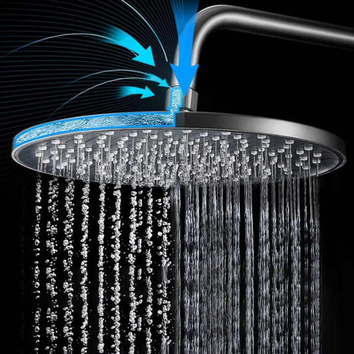 BowLift | Modern Bathroom Standard Shower Head Rainfall Square Ceiling Mounted Shower Head