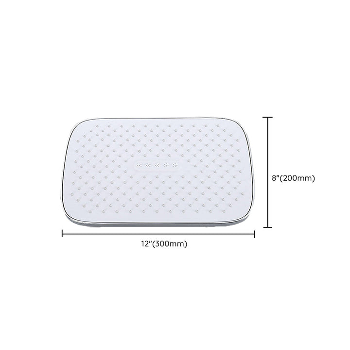 BowLift | Modern Bathroom Standard Showerhead Rainfall Square Ceiling Mounted Showerhead