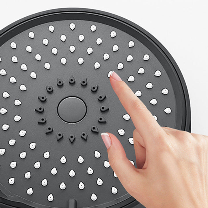 BowLift | Bathroom Showerhead 3-Jet Massage Wall-Mounted Round Showerhead