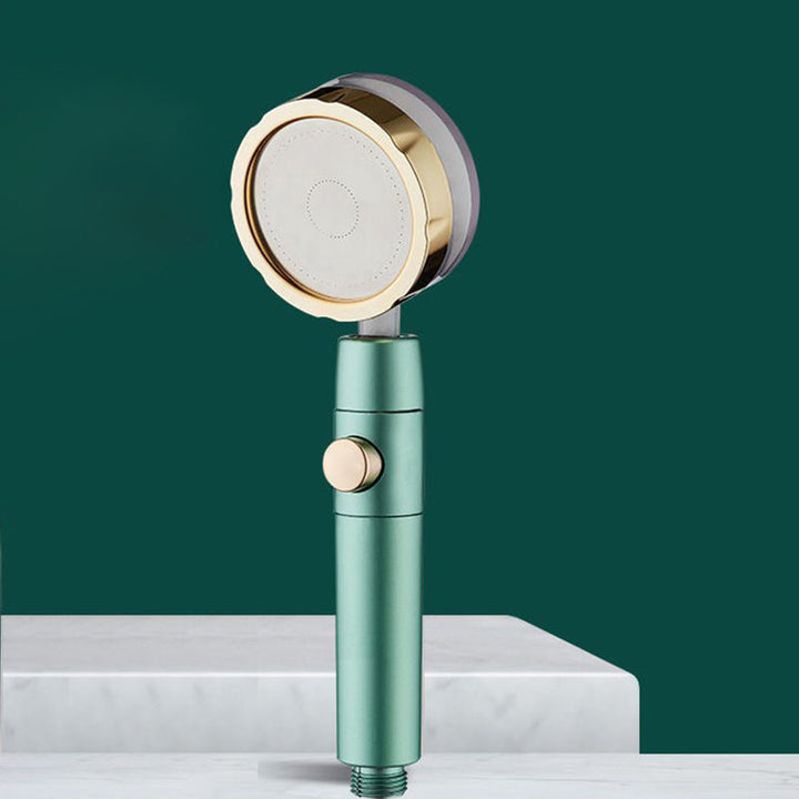 BowLift | Modern Shower Head for the Bathroom 2-Jet Massage Rain Shower Round Wall-Mounted Shower Head