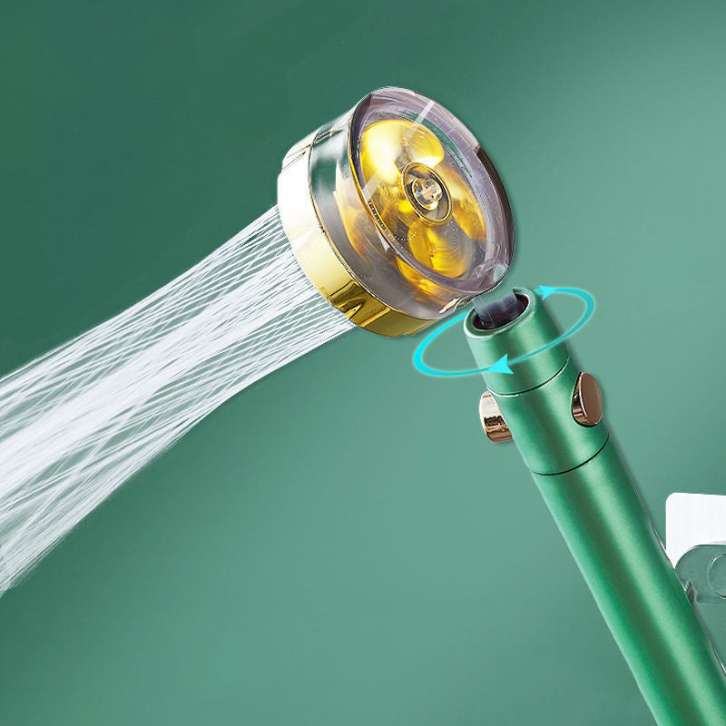 BowLift | Modern Shower Head for the Bathroom 2-Jet Massage Rain Shower Round Wall-Mounted Shower Head