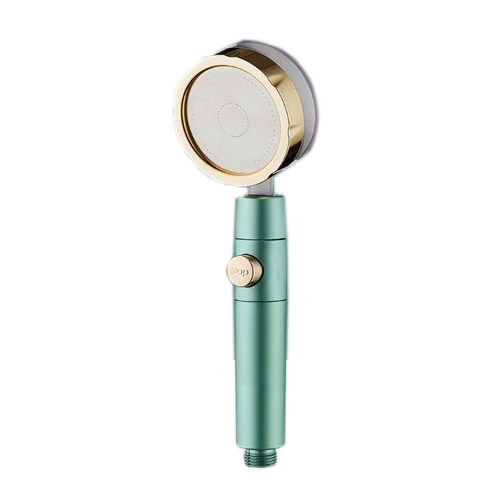 BowLift | Modern Shower Head for the Bathroom 2-Jet Massage Rain Shower Round Wall-Mounted Shower Head