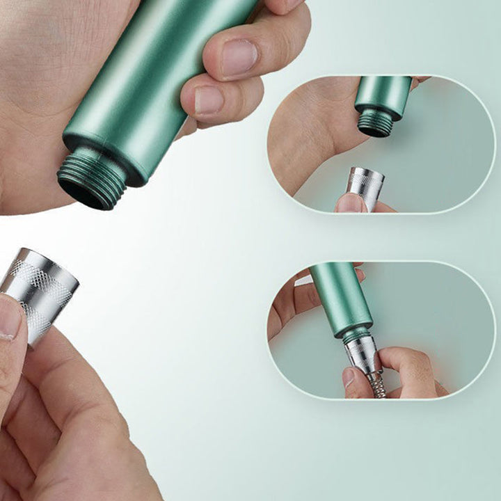 BowLift | Modern Shower Head for the Bathroom 2-Jet Massage Rain Shower Round Wall-Mounted Shower Head