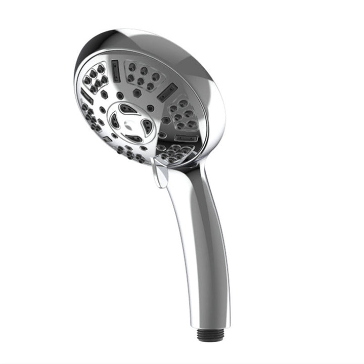 BowLift | Modern Shower Head for Bathroom 9-Jet Round Wall-Mounted Shower Head