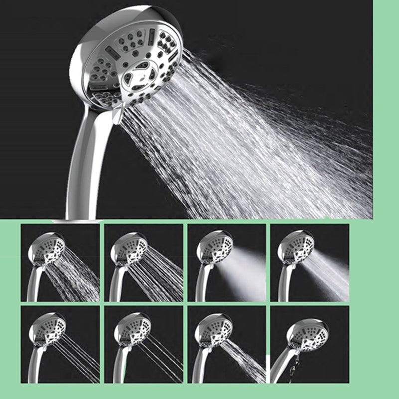 BowLift | Modern shower head for bathroom 9-nozzle round wall-mounted shower head