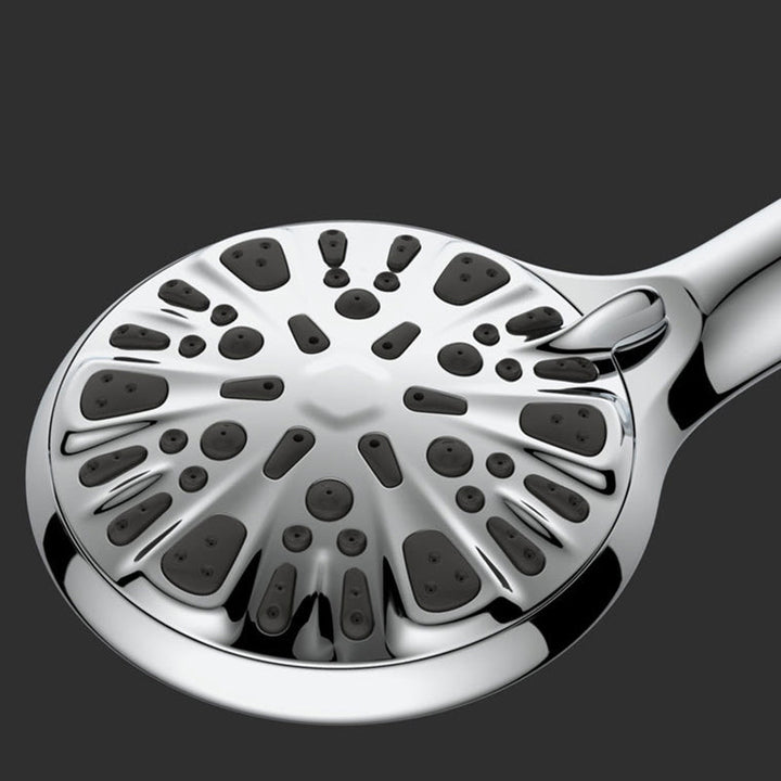 BowLift | Modern shower head for bathroom 9-nozzle round wall-mounted shower head