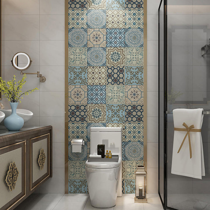 BowLift | Modern Multicolor Peel/Stick Back Wall Tile PVC Peel and Stick Back Wall Tile