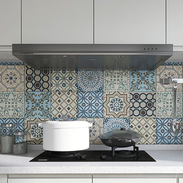 BowLift | Modern Multicolor Peel/Stick Back Wall Tile PVC Peel and Stick Back Wall Tile
