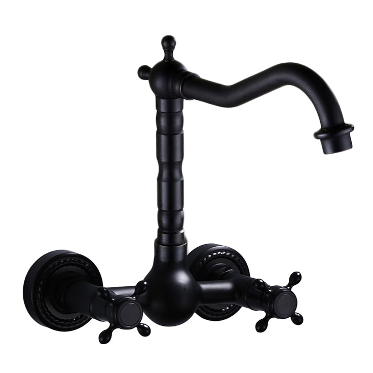 BowLift | Traditional Wall Mounted Metal Bathtub Filler Low Arc Waterfall Bathroom Faucet