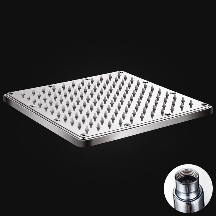 BowLift | Contemporary Showerhead Combination Dual Showerhead Stainless Steel Wall-Mounted Showerhead