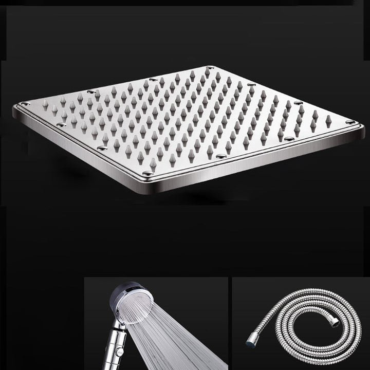 BowLift | Contemporary Showerhead Combination Dual Showerhead Stainless Steel Wall-Mounted Showerhead